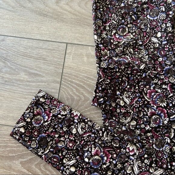 Club Monaco Floral Corduroy Skinny Jeans - Picture 5 of 11